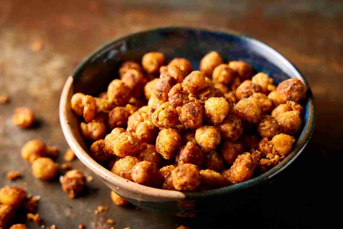 Spicy Roasted Chickpeas